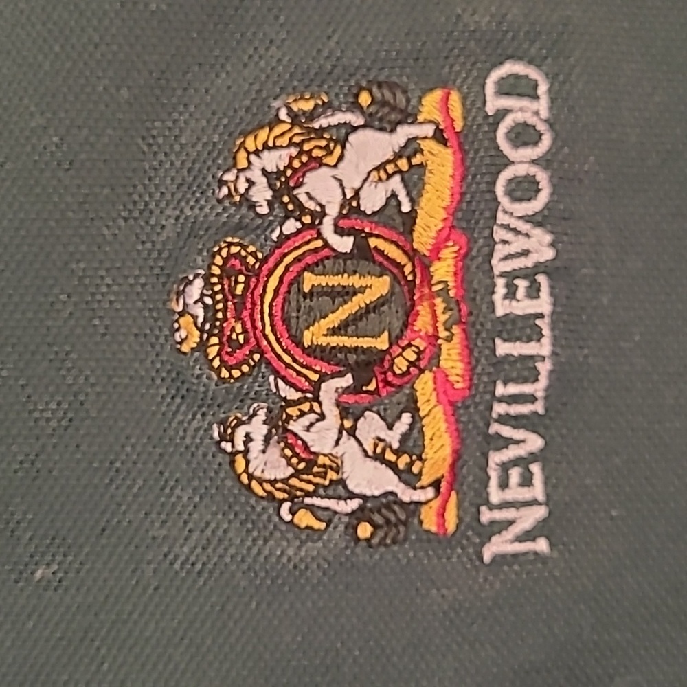 POLO RALPH LAUREN Nevillewood Golf Embroidered Green Sz XL Mens Polo Shirt VTG - Picture 4 of 7